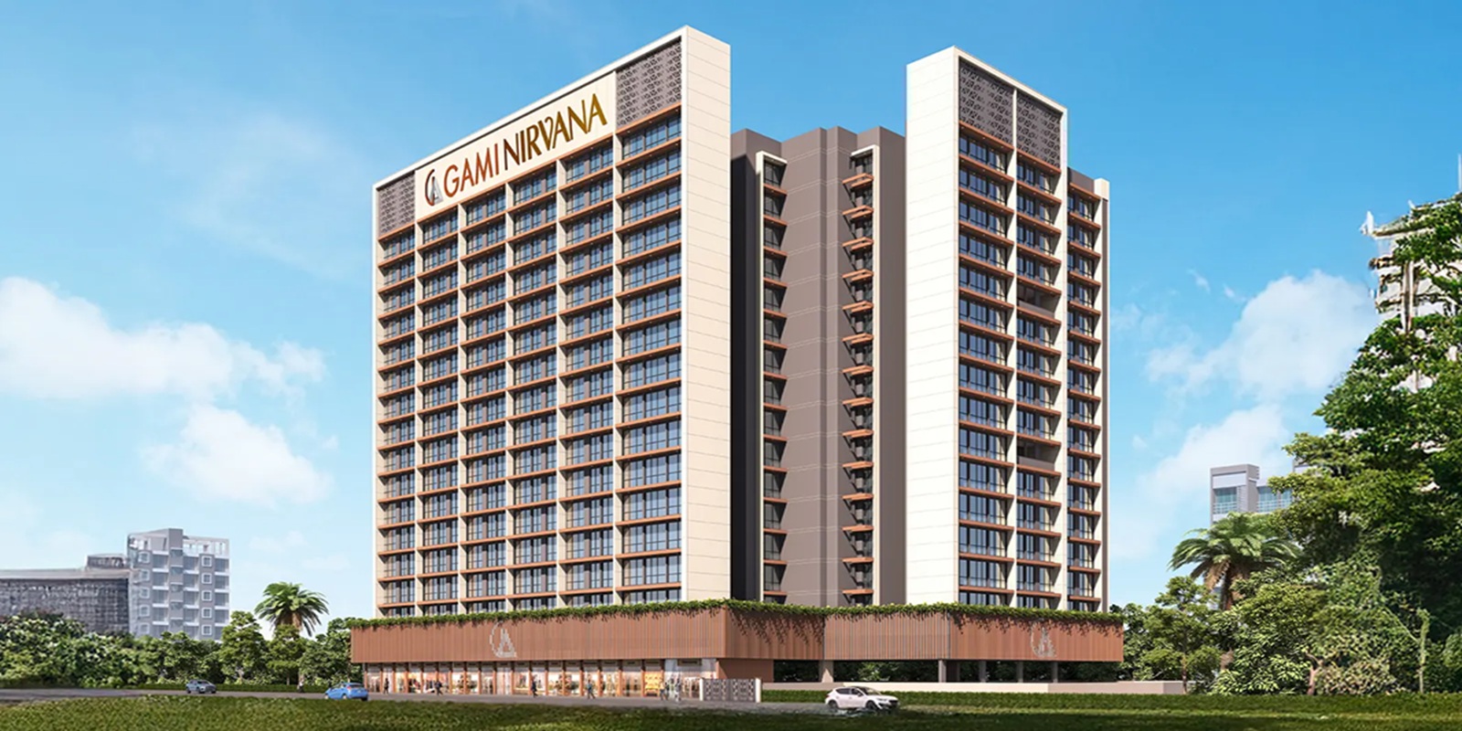 Gami Nirvana new launch project in Pisarve, Taloja Navi Mumbai offering 1,2,3 BHK